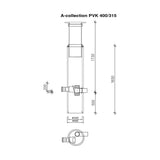 Pihakaivopaketti a - collection 400/315 H=2.0 M [2642151] |