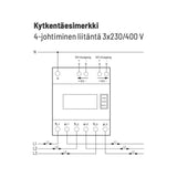 Energiamittari Din Sarja 15 2 - Suunt,3X80A,4 - Din [6712647] |
