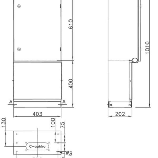 Pistorasiakeskus Vohek Pjx Asennussarja Tasopinnalle [3434512] |