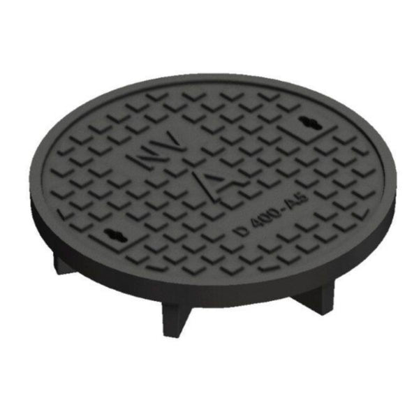 Päällyskannet ulefos 415 mm Päällyskansi pyöreä D400 NV60612 [3326055]