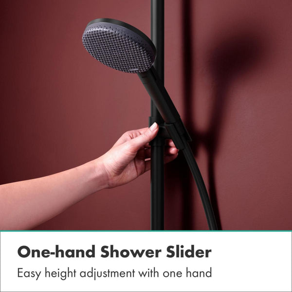 Suihkusetti Hansgrohe 24602670 Rd 3T Eco Unica S Musta [6550403]