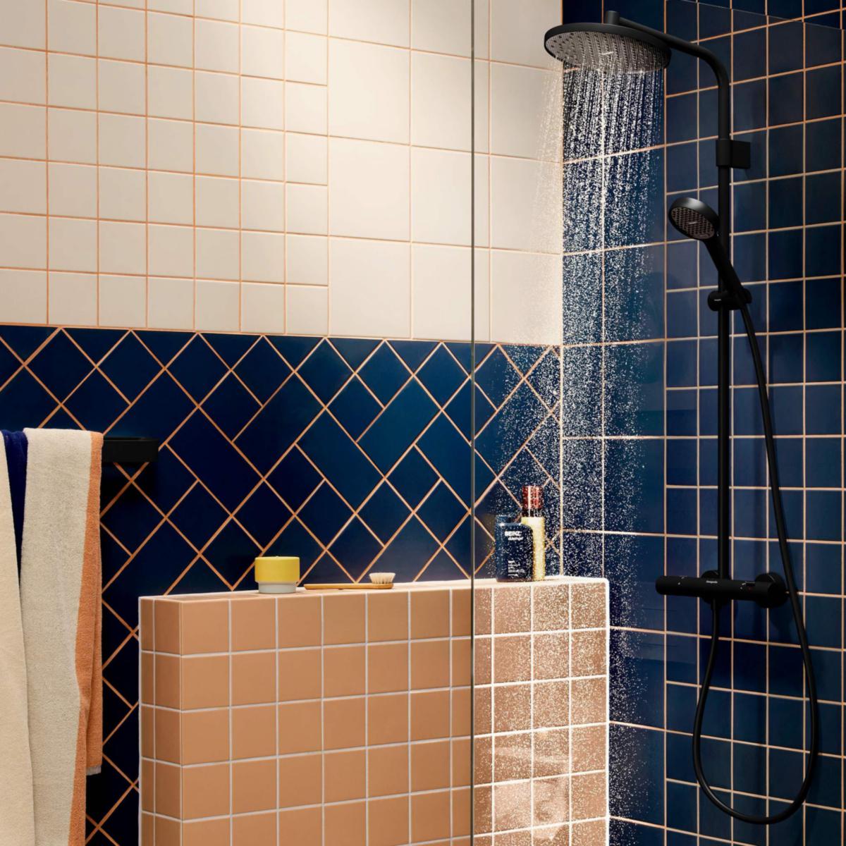 Suihkujärjestelmä Hansgrohe 28874670 Activera 240 Eco Musta [6352115]