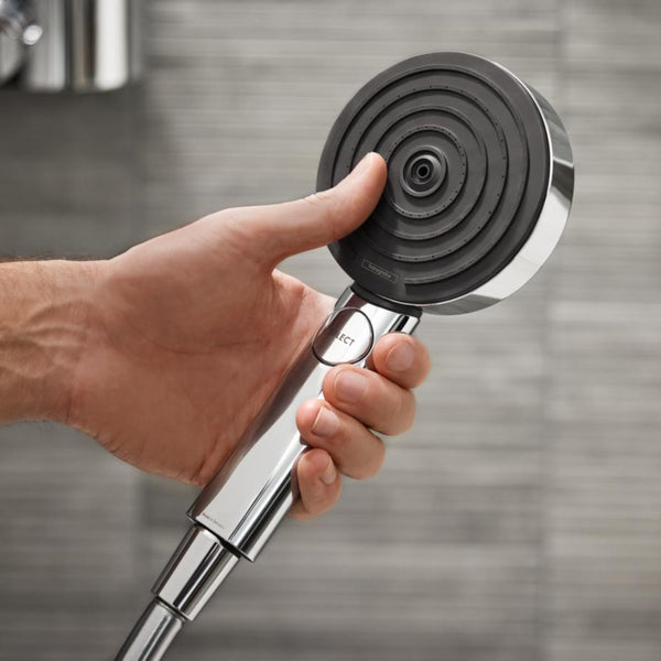 Hansgrohe 24111000 Pulsify Select S käsisuihku 105 3jet Relaxation EcoSmart kromi []