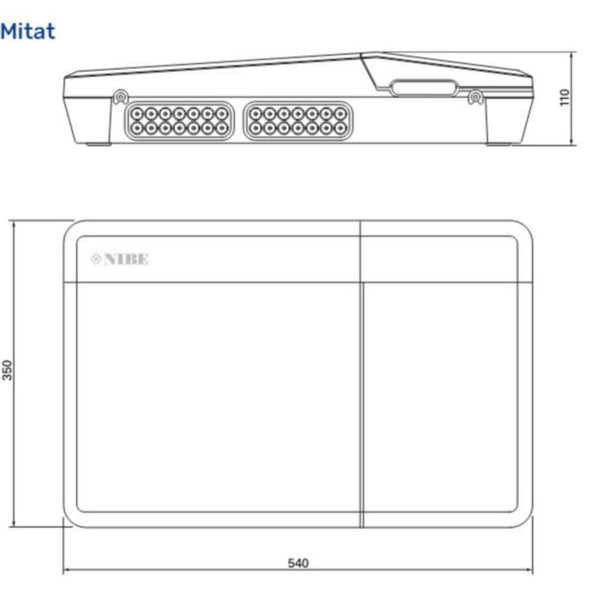 Ilma-vesilämpöpumppu Nibe Forte Plus 6 [5362975]