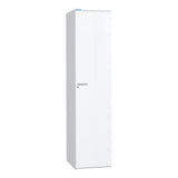 Pyykkikaappi Polaria 400x1700x530 mm oikeakätinen sylinterilukko 2 koria + 2 hyllyä - Fertti.com