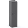 Pyykkikaappi V60116O3 Polaria PYK, kolmella korilla 400/S530 oikea harmaa - Fertti.com