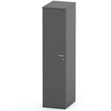 Pyykkikaappi V60117V3 Polaria PYK, kolmella korilla 400/S530 vasen harmaa - Fertti.com