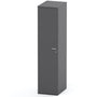 Pyykkikaappi V60117V3 Polaria PYK, kolmella korilla 400/S530 vasen harmaa - Fertti.com