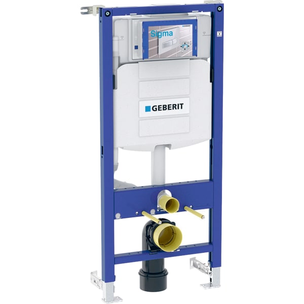 Seinä-WC asennusteline Geberit Duofix korkea Sigma 112cm - Fertti.com