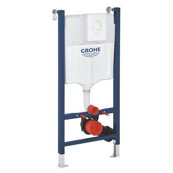 Seinä-WC asennusteline Grohe Rapid SL 1,13M sis. painikkeen - Fertti.com