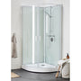 Suihkukaappi Hafa Breeze 90X90 Round - Fertti.com