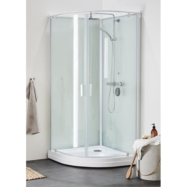 Suihkukaappi Hafa Breeze Deluxe 90X90 Round - Fertti.com