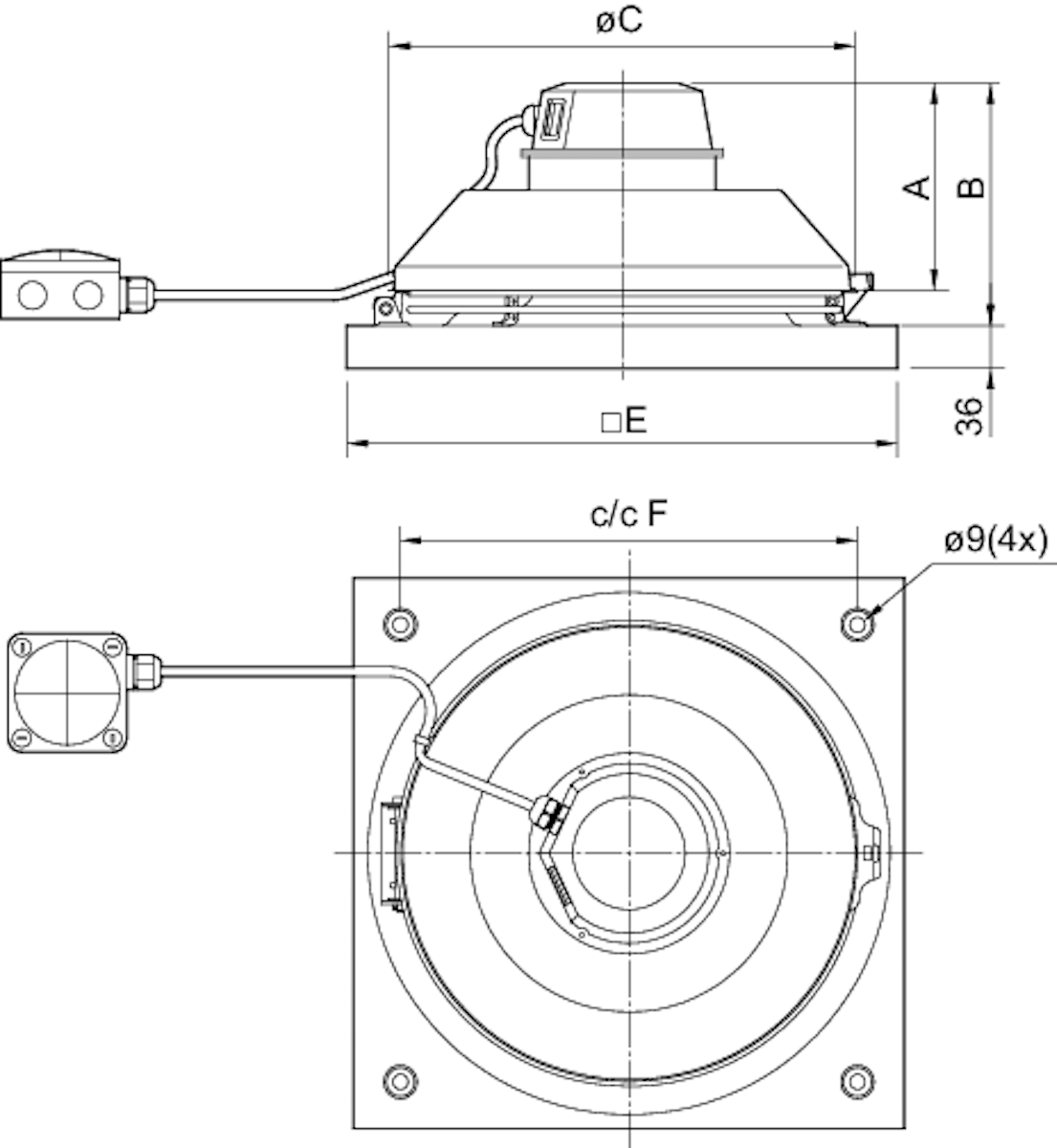 Huippuimuri 76868 Systemair TFSK EC Sileo160 EC Sileo 0-10 V [7819030]
