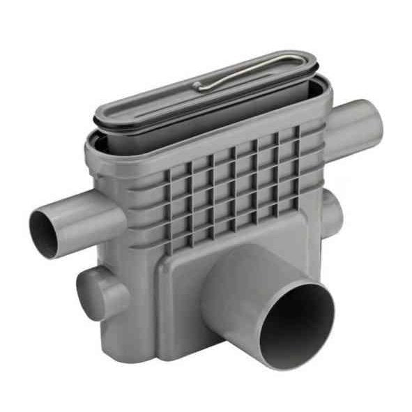 Vaakakaivo Unidrain DN 75 1423 sivuliitos 1423.0075 - Fertti.com