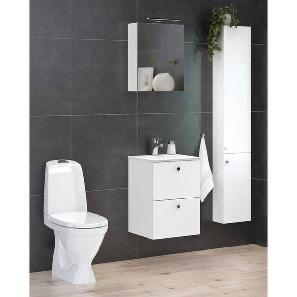 WC-istuin Gustavsberg Nautic 1500 2-huuhtelu, liimaus, Hygienic Flush C+, piilo S-lukko - Fertti.com