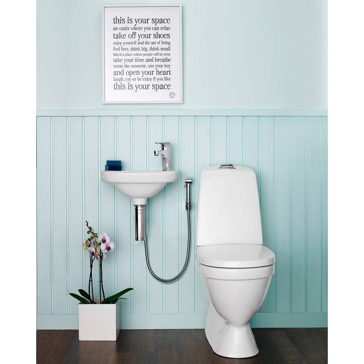 WC-istuin Gustavsberg Nautic 1500 HF 2-huuhtelu, kanneton piilo S-Lukko - Fertti.com