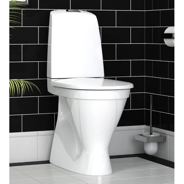 WC-istuin Gustavsberg Nautic 1546 HF korotettu piilo-S ilman kantta - Fertti.com