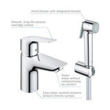 Pesuallashana Bidé Grohe 23757001 Bauedge 6125151