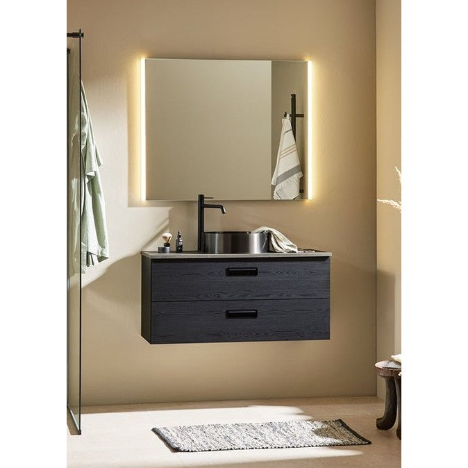 Noro Pesuallaskaappi Relounge Musta Puukuviointi 1000 [320315] |