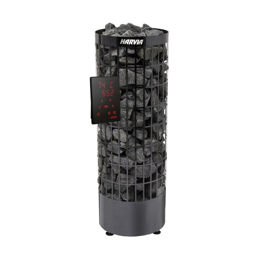 Lattiakiuas Harvia Cilindro Pc90Xe 9Kw Black Steel [8266729] |
