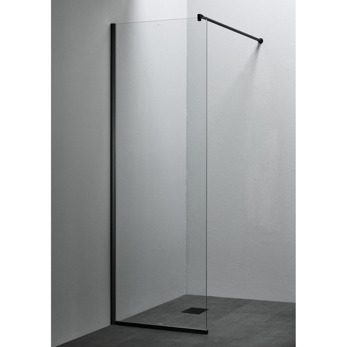 Suihkusyvennys Igloo Pro I - Wall 70 Kirkas Musta [1450335] |