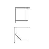 Suihkuseinä Hafa Igloo Pro kiinteä kirkas lasi 70 [1450330] |