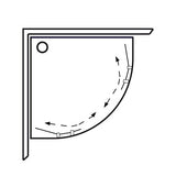 Suihkukaappi Hafa Polaris Round 79 oikea [1450020] |