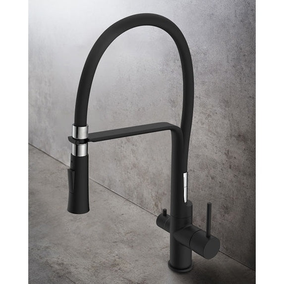 Keittiöhana Hafa Verge APK-liiitännällä musta 1382001