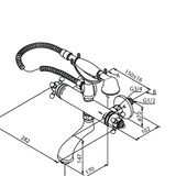 Damixa Tradition Kylpy/suihkutermostaatti kromi 375030000 [6330722] |