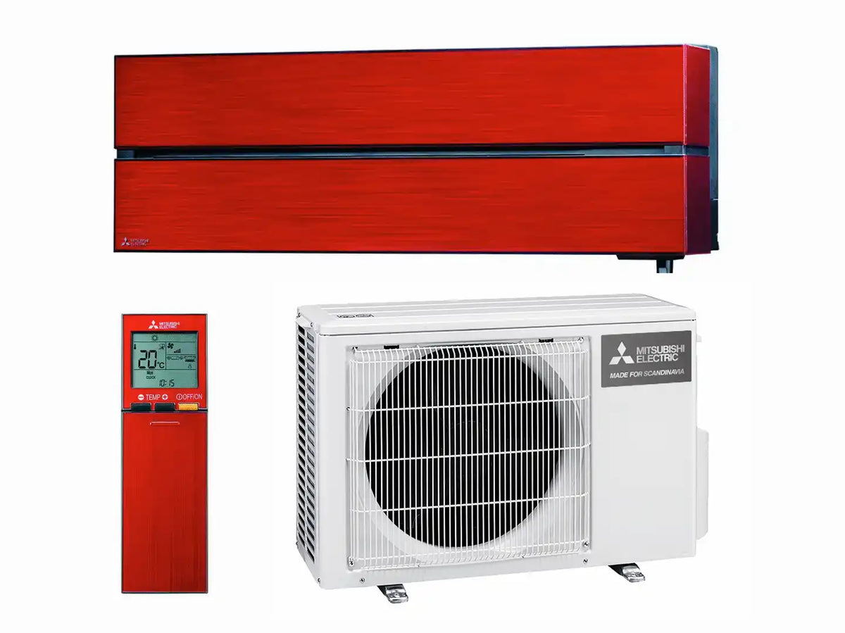 Mitsubishi Electric LN25 - rubiininpunainen