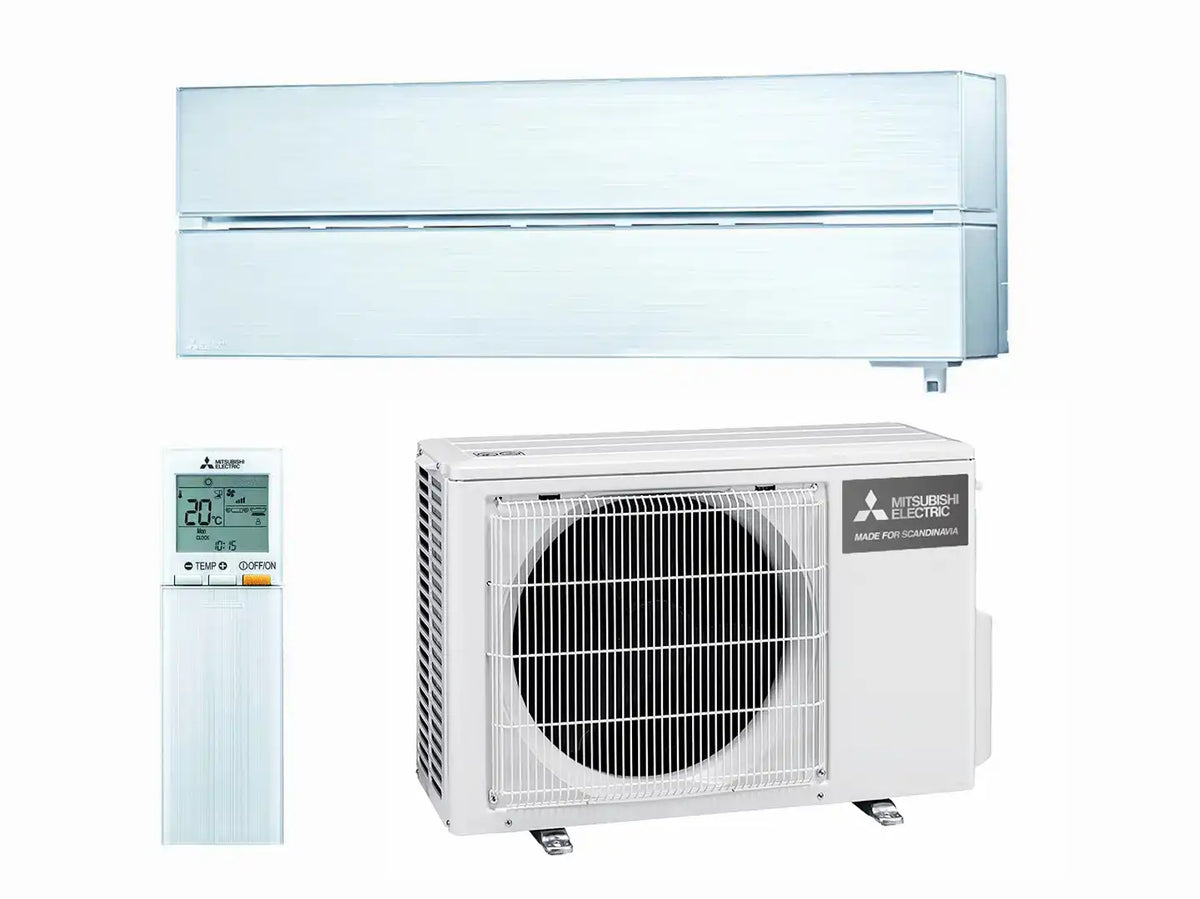 Mitsubishi Electric LN25 - helmenvalkoinen