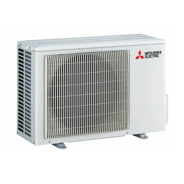 Kompakti valkoinen Mitsubishi Electric FT50 Hyper Heating ilmalämpöpumppu 
