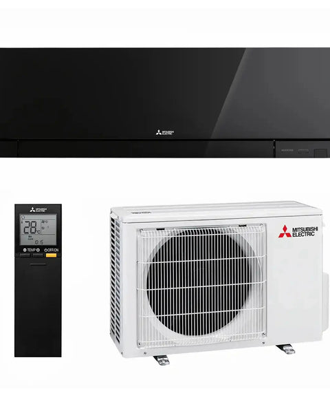 Mitsubishi Electric EF35 -ilmalämpöpumppu, musta