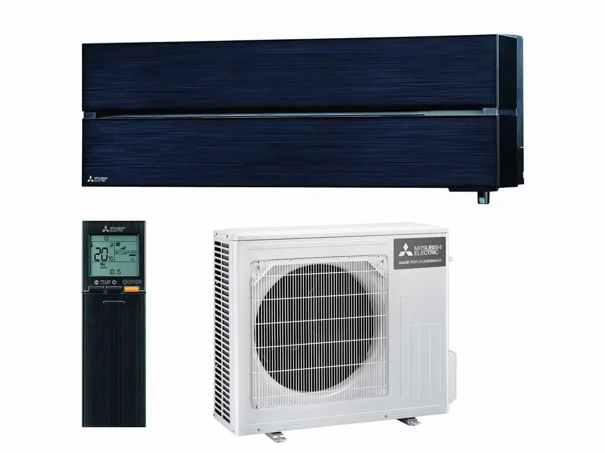 Mitsubishi Electric LN50 ilmalämpöpumppu - Onyxinmusta