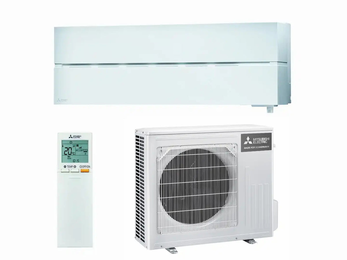 Mitsubishi Electric LN50 ilmalämpöpumppu - Lumenvalkoinen