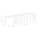 Timco 4x10 m 500 g kaaritalli 4 x 10 x 4 m Harmaa [103838877]
