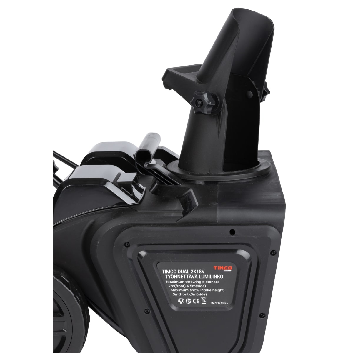 Timco Dual 2x18 V työnnettävä akkulumilinko [103644860]