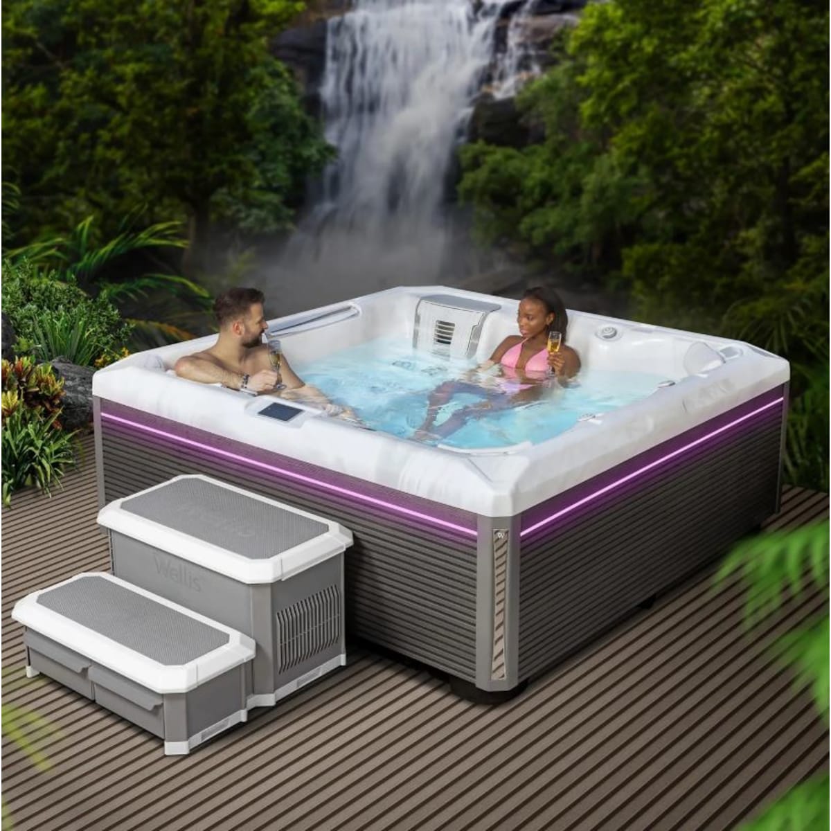 Wellis Atlas Life Essential SCAND ulkoporeallas Valkoinen [103718397]