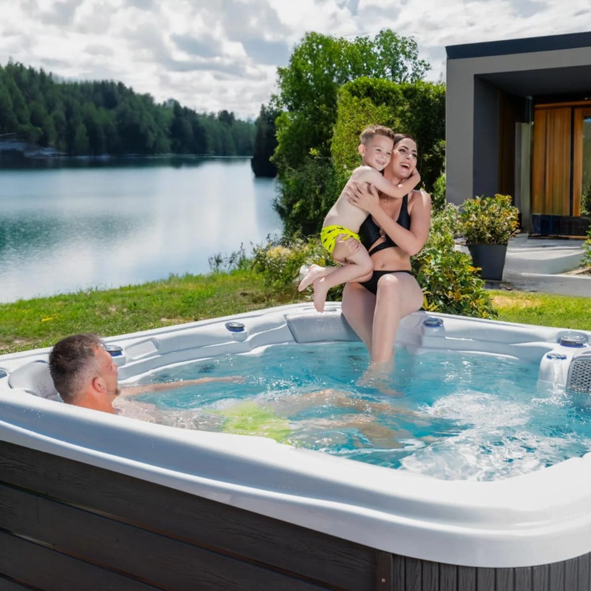 Wellis Lugano Life WiFi SCAND ulkoporeallas Valkoinen [103078533]